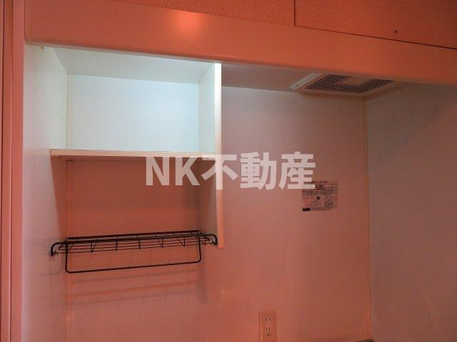 【キッチン】 | ルビダクォ荒本（荒本賃貸） | キッチン収納です