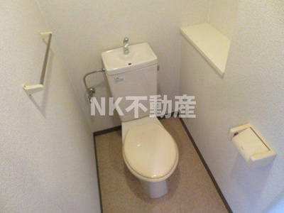 【トイレ】 | ルビダクォ荒本（荒本賃貸） | ゆったりとした空間のトイレです