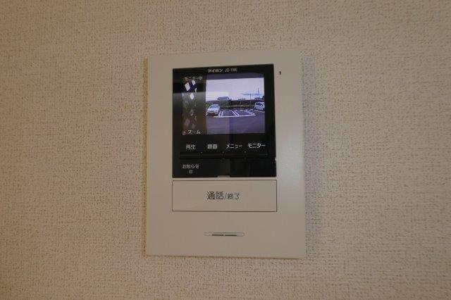 バイオレット真備Ｎｏ．１のセキュリティ|TVインターホン