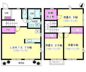 【間取り】 | サニーコートF棟