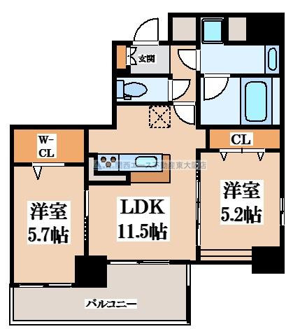 【間取り】 | プレミアム菱屋西