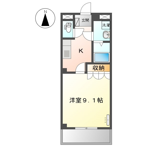 ラ・ルーチェの間取り
