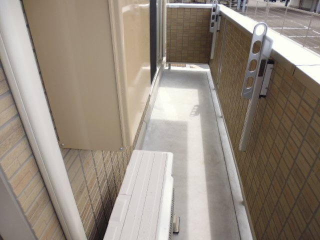 シャルムＢのバルコニー