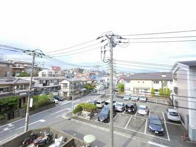 【展望】 | ニチモ日吉第２コーポラス | 3階部分からの眺望♪