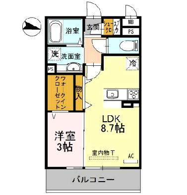 Ott's　Palaceの間取り