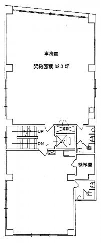 千代田区麹町５丁目の事務所の間取り