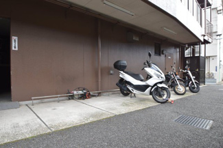 【その他共用部分】 | バイク置き場
