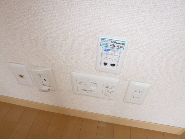 倉敷市福田町古新田のアパートの設備
