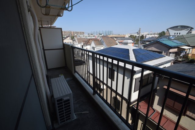 メゾン７カトーのバルコニー|朝日がしっかり入ります！