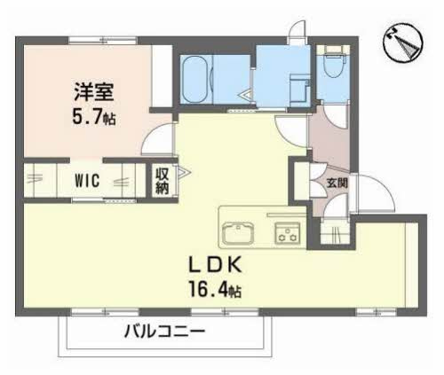 エクセル・メゾンＣの間取り