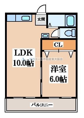【間取り】 | 田中・大村ハイツ
