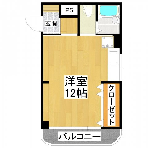 【間取り】 | 田中ハイツ