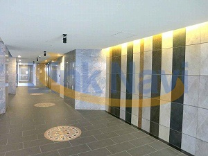 【エントランス】 | クリスタルエグゼ心斎橋 | ゆとりのあるエントランスです