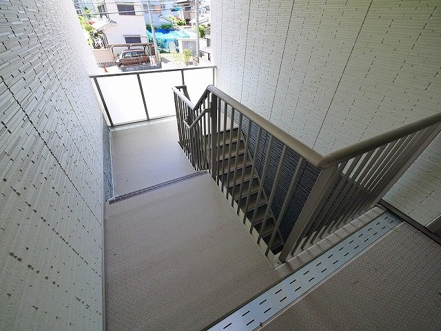 シャーメゾン西の京のその他共用部分|共用通路です