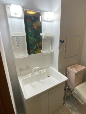 【独立洗面台】 | グランフェル八尾 | 朝の身支度には欠かせない独立洗面化粧台