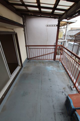 【バルコニー】 | 堺市東区高松貸家