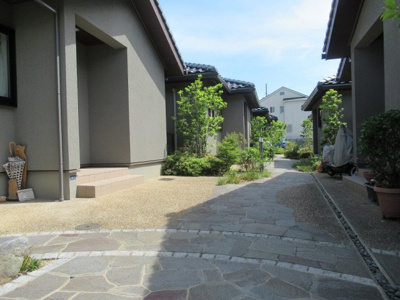 【ロビー】 | セットメゾン四条（瓢箪山賃貸） | 敷地内です