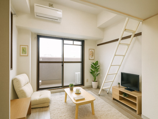 シティパレス西大寺北町Ｐ１の居間・リビング|CGで家具等を配置したもので家具等は含まれません。