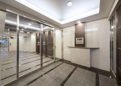 【ロビー】 | アクタス博多駅東Ⅱスクエア | 落ち着いたロビーです