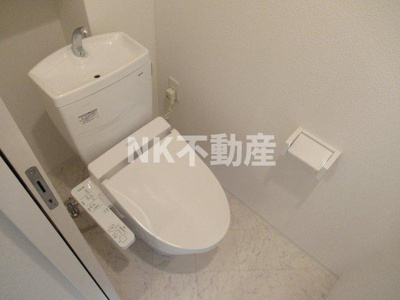 【トイレ】 | グランドゥーエ永和駅前(河内永和賃貸） | ゆったりとした空間のトイレです
