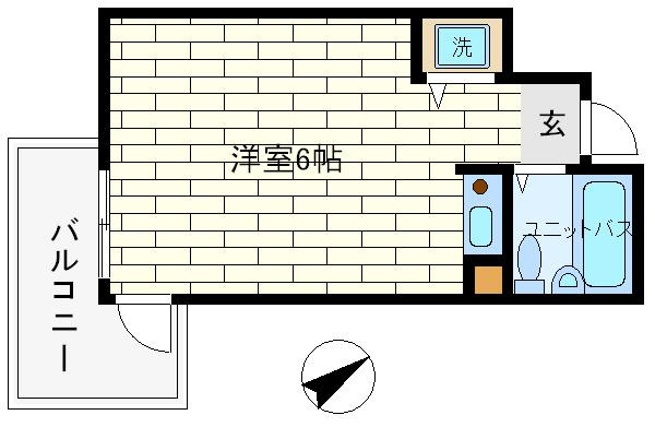 【間取り】 | ライオンズマンション三宮磯上公園