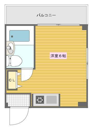 【間取り】 | 第二玉田マンション