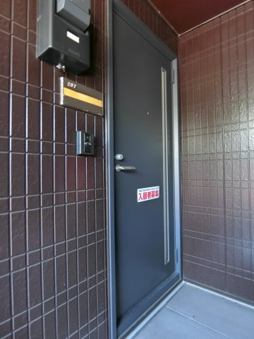 ディアス　C棟の玄関