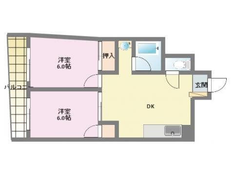 【間取り】 | 鯉川マンション