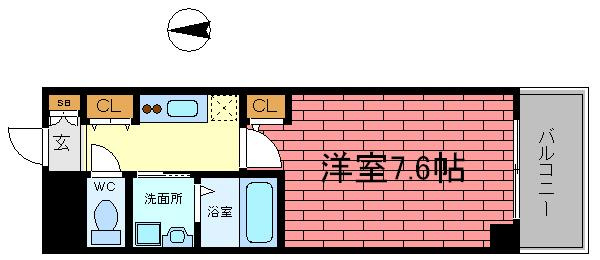 【間取り】 | プレジール灘