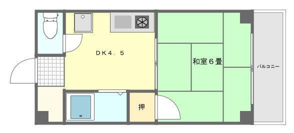 【間取り】 | プラム住吉