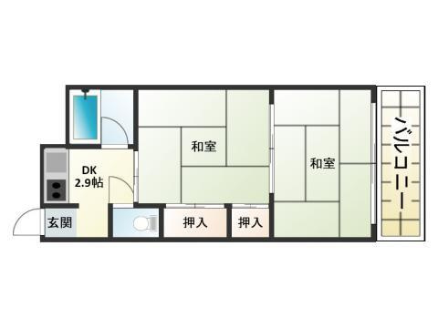【間取り】 | 立花マンション