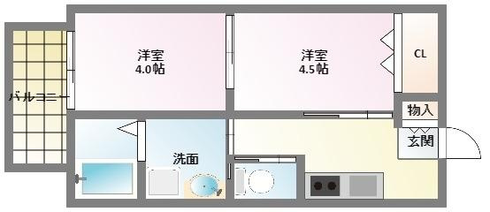 【間取り】 | リッチライフ松本ＳＴ