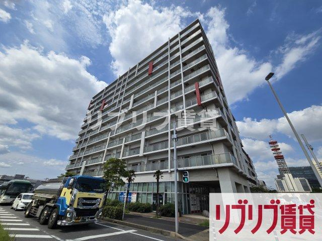 エコロジー千葉みなとレジデンスＡ棟の外観