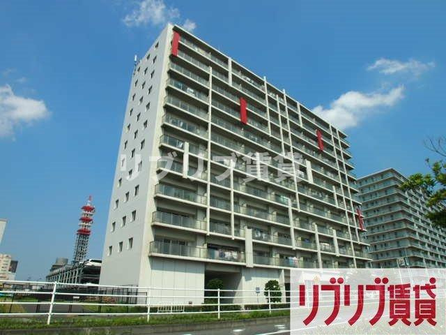 エコロジー千葉みなとレジデンスＡ棟の外観