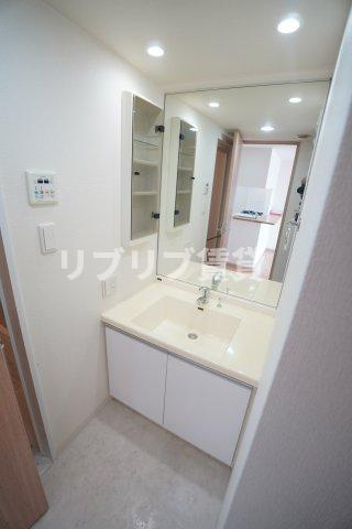 エコロジー千葉みなとレジデンスＡ棟の洗面所