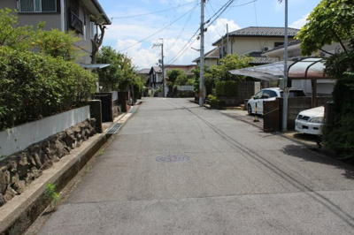 【前面道路含む現地写真】 | 大津市朝日1丁目5-3 戸建て