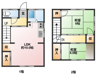 【間取り】 | 椿貸家