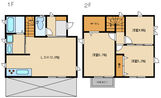 【間取り】 | オリエントV | 間取り図