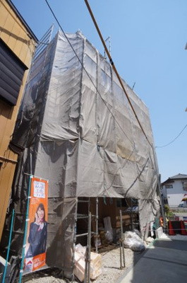 【外観】 | 新築戸建　細田1丁目　小岩17分　京成小岩15分 | 日当り良好です。間もなく完成。室内ご覧いただけます。