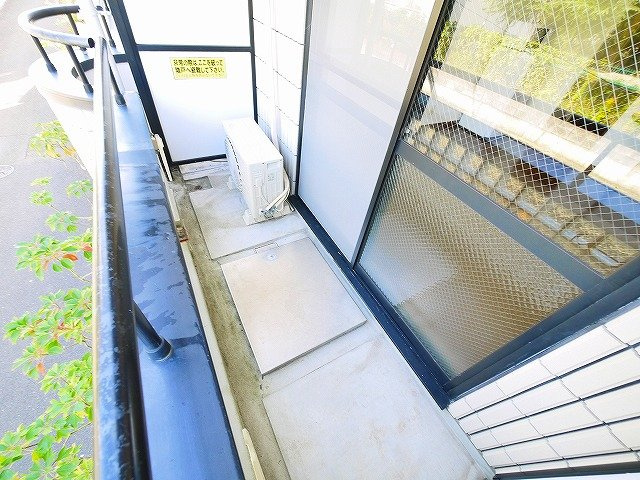 みつがらすのバルコニー|落ち着いた時間を過ごせるバルコニーです