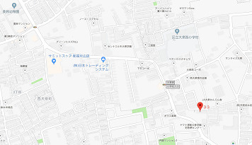 西大泉４丁目貸家の地図