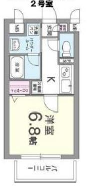 プランドール中之島の間取り