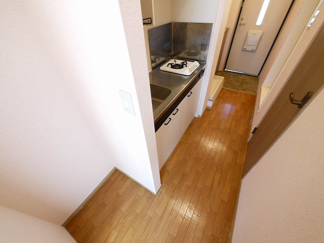 シティパル大宮　Ａ棟のキッチン|コンパクトなキッチンで掃除もラクラク