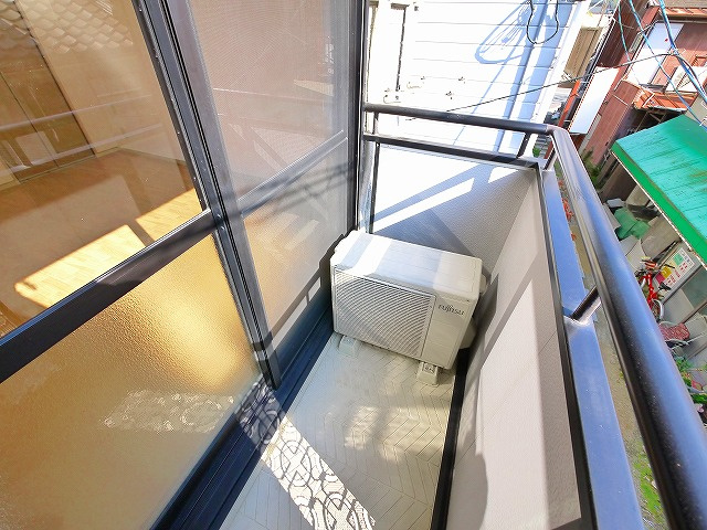 シティパル大宮　Ａ棟のバルコニー|広々としたバルコニーです