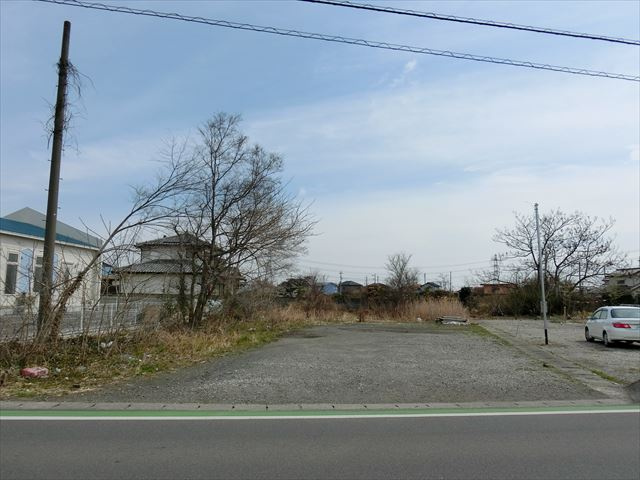 群馬県伊勢崎市境女塚　土地２９１坪の外観