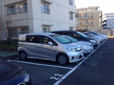 【駐車場】 | グリーンコーポ多摩プラザＢ棟