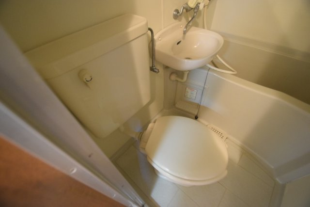 春日山西船ハイツのトイレ|落ち着いたトイレです