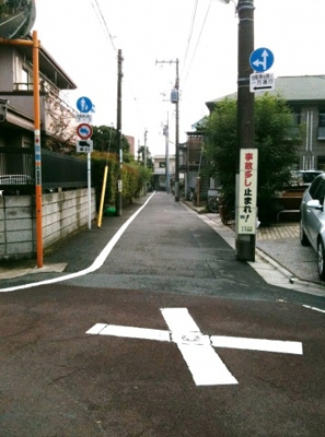 【周辺】 | 松原6丁目戸建賃貸 | 前面道路