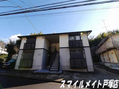 【外観】 | パルコⅡ | 閑静な住宅街に立地するアパート