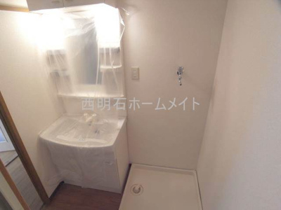 【洗面所】 | サンハイツ大畑 | シャンドレ洗面＆洗濯機置場